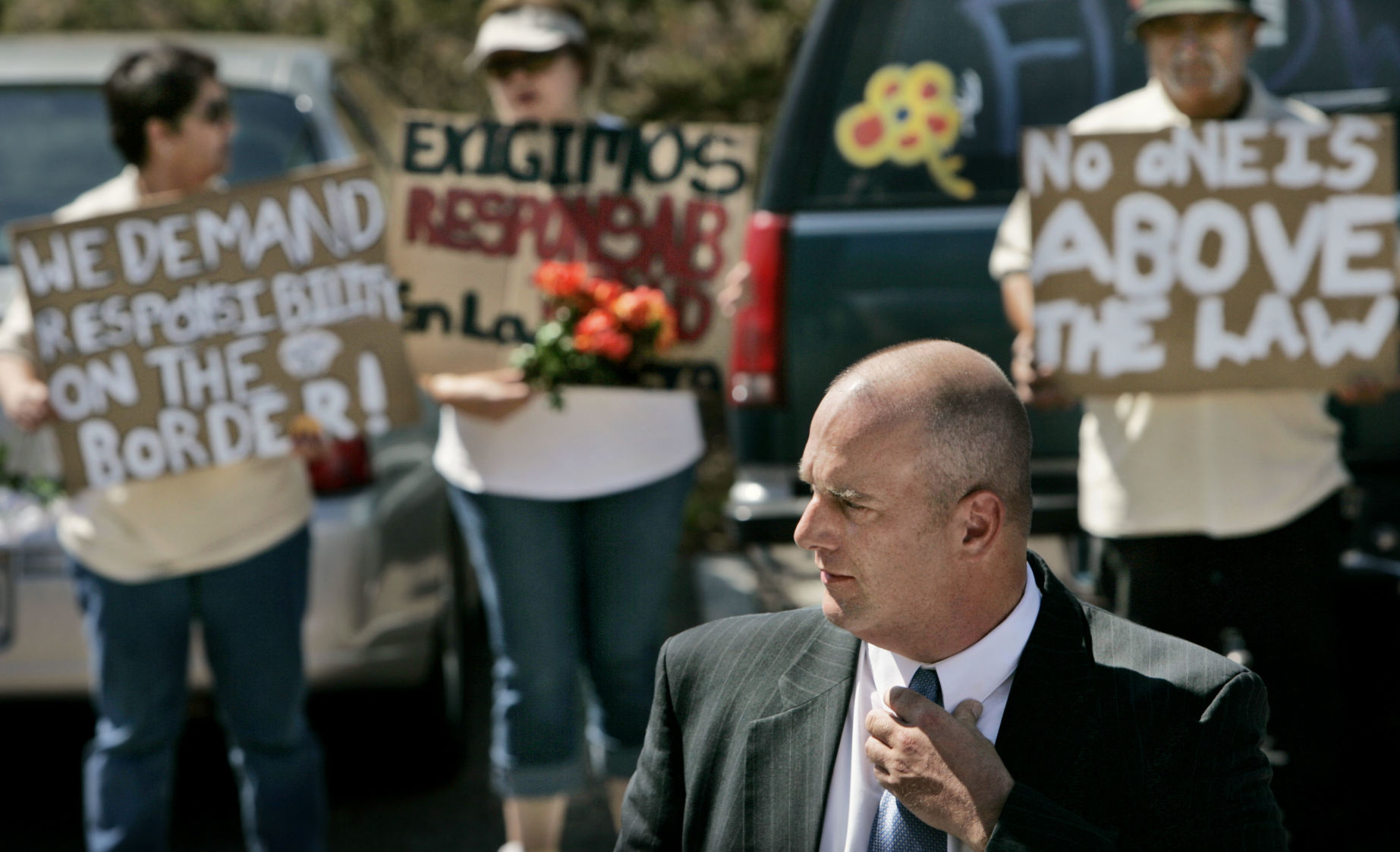 Border Patrol agent Nicholas Corbett
